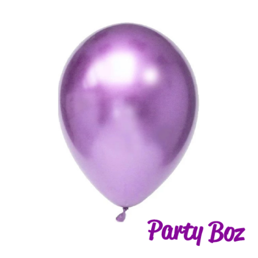 11吋 Qualatex Chrome 金屬色乳膠氣球 (紫色) [美國製]